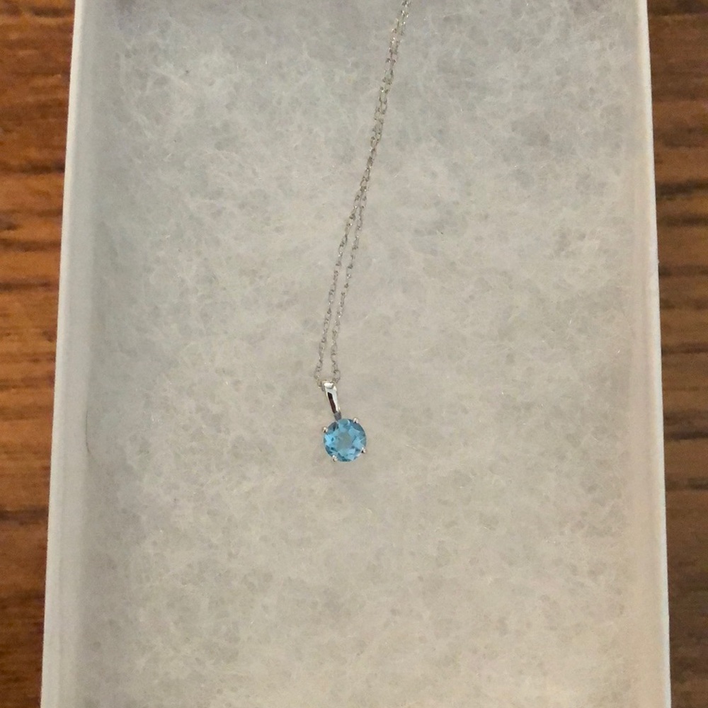 sapphire necklace